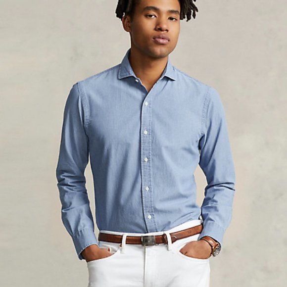 Polo Ralph Lauren Other - Slim Fit Indigo Chambray Shirt